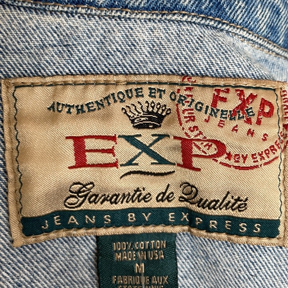 Express Demin jacket sleeveless - Picture 2 of 2